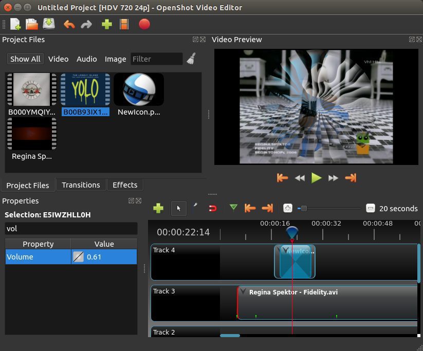 OpenShot free software video editor