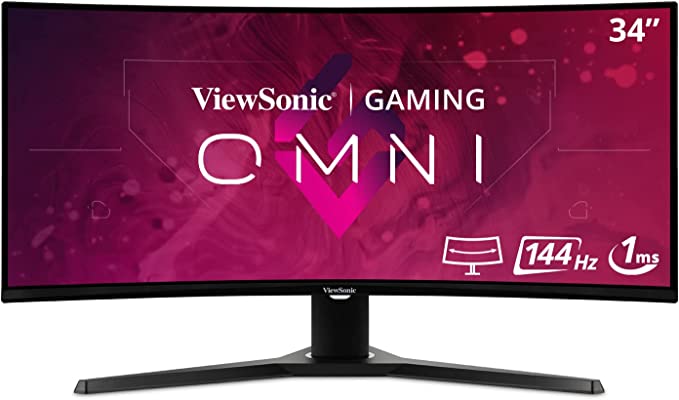 Wide screen cheap 144 Hz video and photo editing monitor from ViewSonic