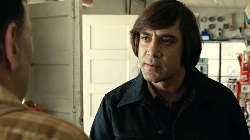 Monochromatic color grading in No Country for Old Men