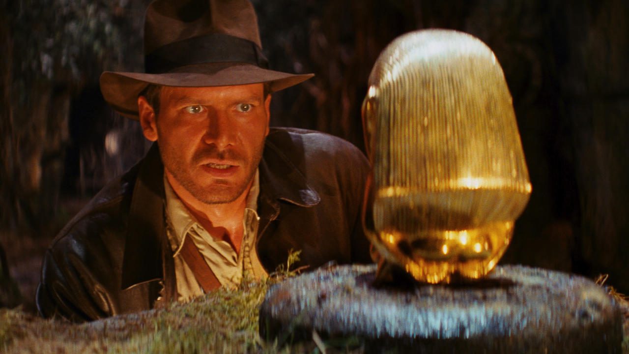 Color grading example in Raiders of the Lost Ark