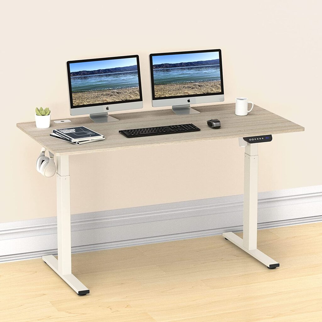 Standing desk from SHW
