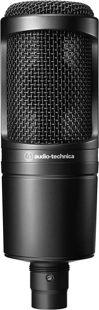 Studio microphone for video editors