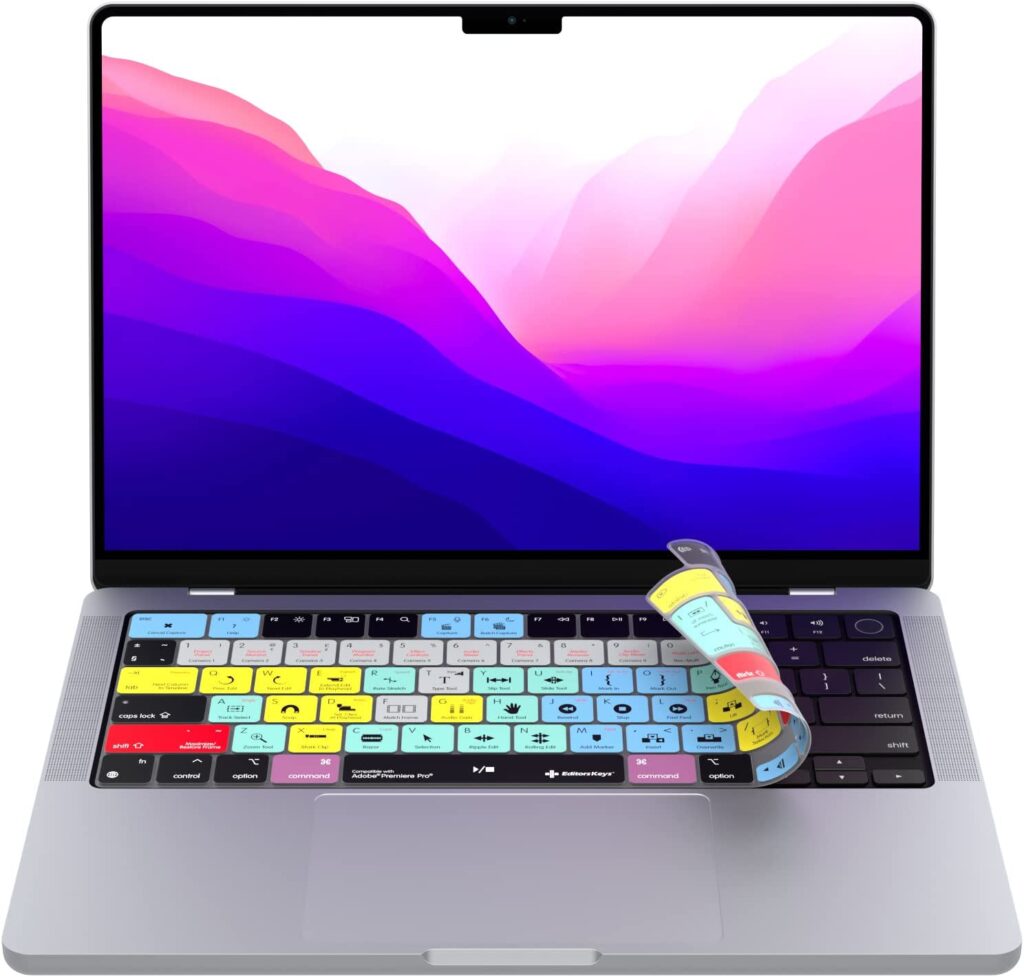 Premiere Pro keyboard cover video editing gift idea