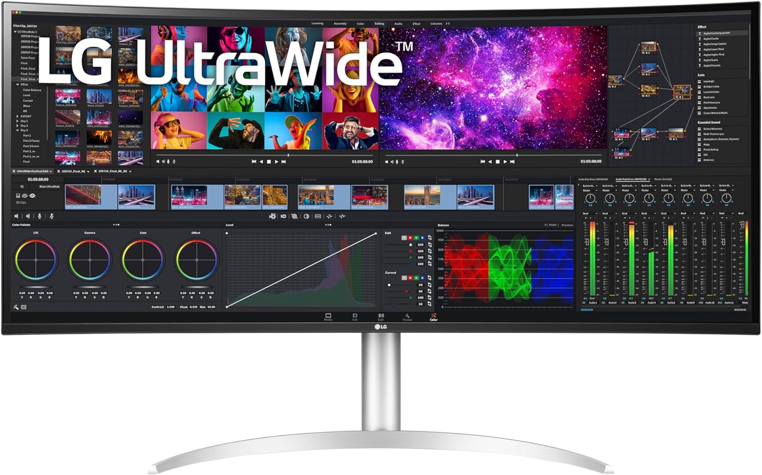 LG UltraWide editing monitor for photography